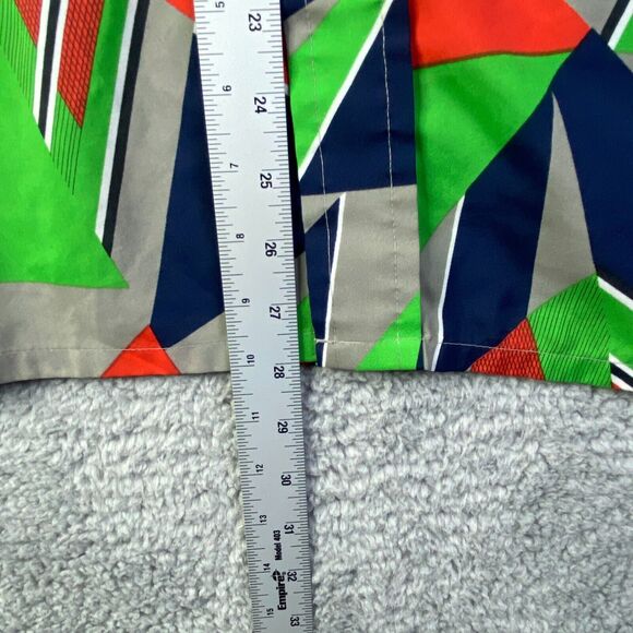 Media Quintessa Mens Shirt 100% Polyester Long Sleeve Size Large Vintage - Picture 8 of 10